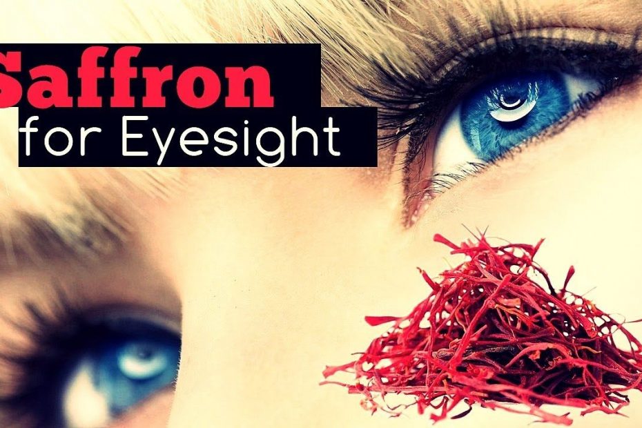 benefits of saffron for eyes