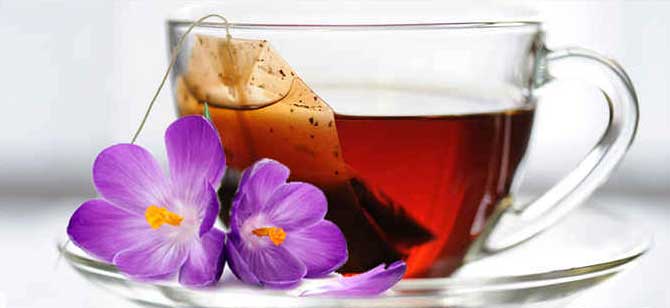 Properties of Saffron Tea