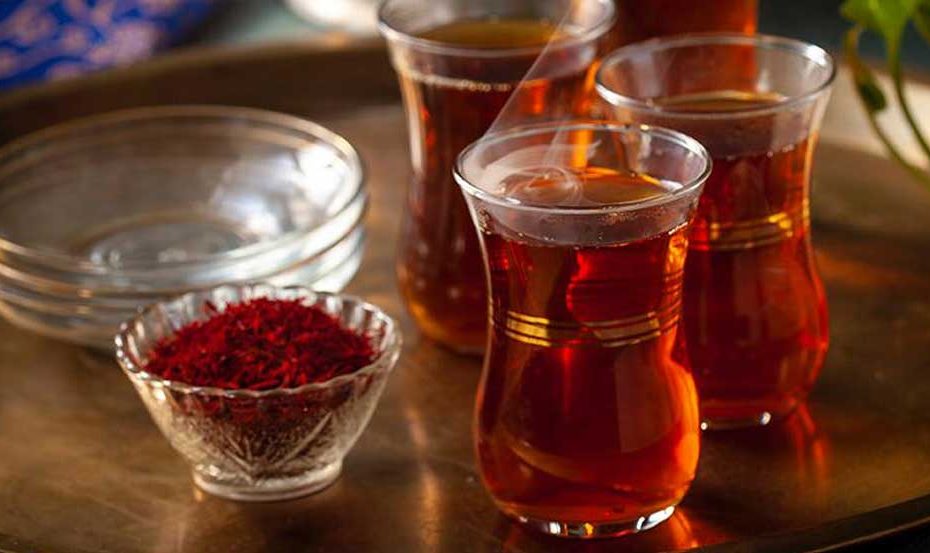 روش تهیه چای زعفرانی